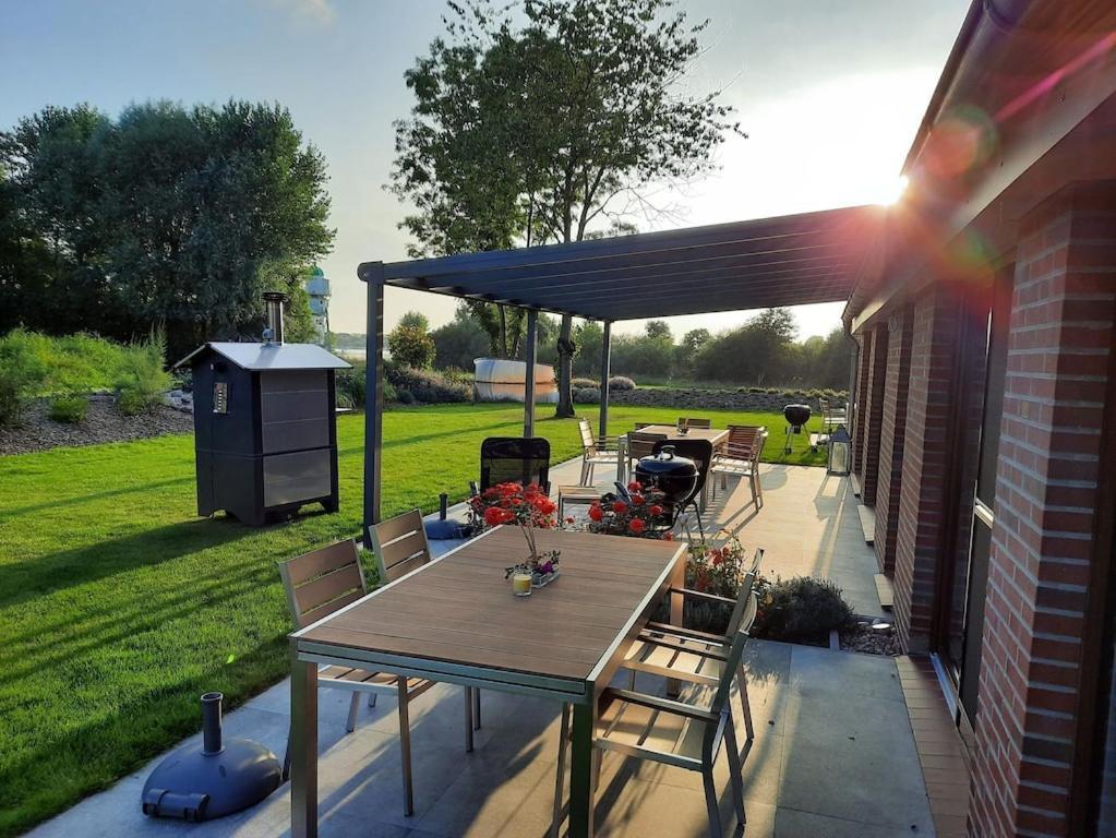 Ferienwohnung Sonnenaufgangsgenuss Harriersand Schwanewede Kültér fotó